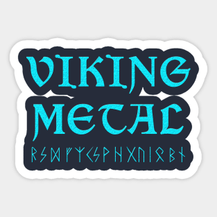 Viking Metal Music Sticker
